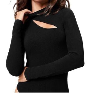 Good American Elegant Black bodysuit
